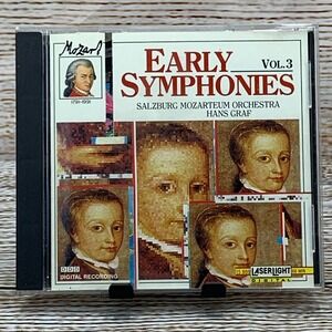 Mozart Salzburg Mozarteum Orchestra Hans Graf – Early Symphonie Vol. 3 [1990 CD]
